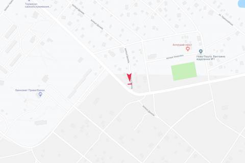 Billboard A in Brilivka st. Druzbi scheme