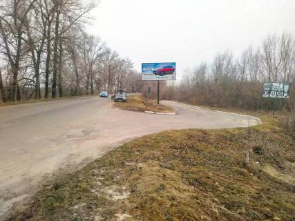 Billboard A in Rzhishchiv, 3х6  viizd iz mista u bik Kieva Photo 1