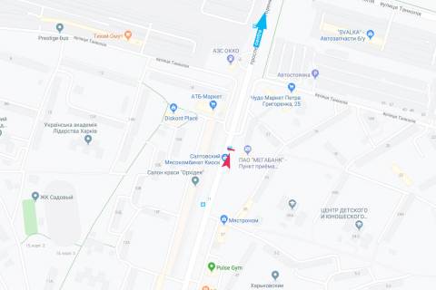 Citylight A in Kharkiv, 1,24х1,84  Petra Griorenka pr-t, 31 (zupinka 29-j mikrorajon), v centr scheme