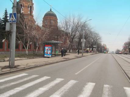 Citylight B in Kharkiv, 1,24х1,84  Poltavs'kij slah st., 120 (Ozerans'ka cerkva) Photo 1