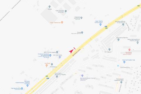 Billboard B in Dnipro (Dnipropetrovsk), 3x6  Donec'ke sose (navproti budinku No 162) (3). Agrosouz scheme