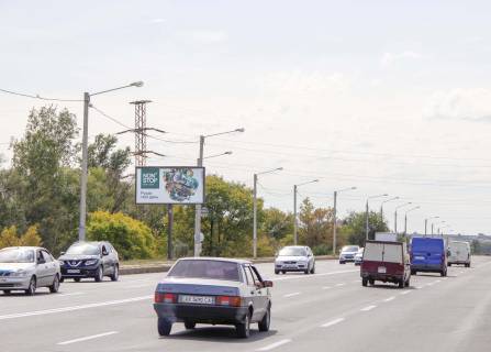 Billboard B in Dnipro (Dnipropetrovsk), 3х6  Poltavs'kij slah st. - pr-d. Magistral'nij, z centru Photo 1