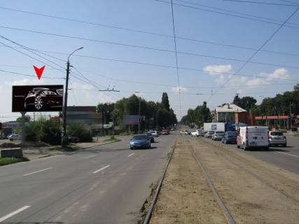 Billboard B in Dnipro (Dnipropetrovsk), 3x6  Bogdana Hmel'nickogo prosp. - Sinna st. Photo 1