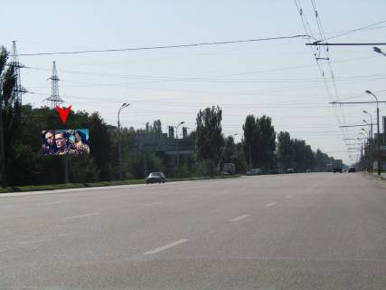 Billboard B in Dnipro (Dnipropetrovsk), 3x6  Zaporiz'ke sose  (pered Sinnou st.) Photo 1