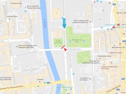 Scrolller, Scroll B in Kharkiv, 3,1х2,2  Klockivs'ka st., 3 - Sobornij uzviz, z centru - 528600 scheme