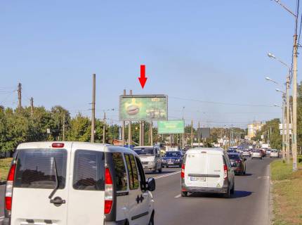 Billboard B in Kharkiv, 3х6  Akademika Pavlova st., 39-A, z centru (15-a likarna) Photo 1