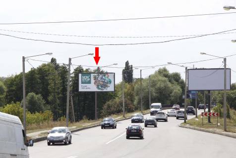 Billboard B in Kharkiv, 3х6  Poltavs'kij slah st. - Gukivs'kij mist, z centru Photo 1