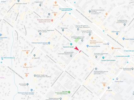 Backlight A in Dnipro (Dnipropetrovsk), 2.3x3.14  Шевченка вул. - Моссаковського вул., 1 scheme