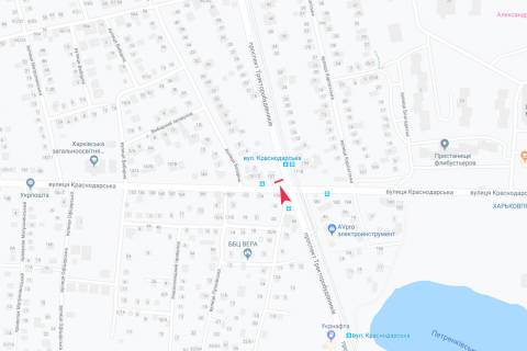 Billboard B in Kharkiv, 3х6  Traktorobudivnikiv pr-t - Ednosti (Krasnodars'ka) st., 153, z centru scheme