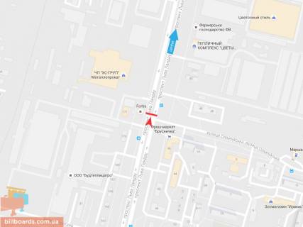 Prismatron, Prism A in Zaporizhzhya L'va Landau pr-t + Olimpijskaa st., v centr - 54672 scheme