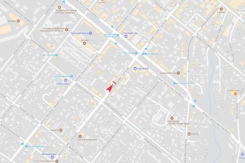 Scrolller, Scroll A in Dnipro (Dnipropetrovsk), 2.3x3.14  Sicovih Stril'civ st., 28, porad s oporou - 416708 scheme