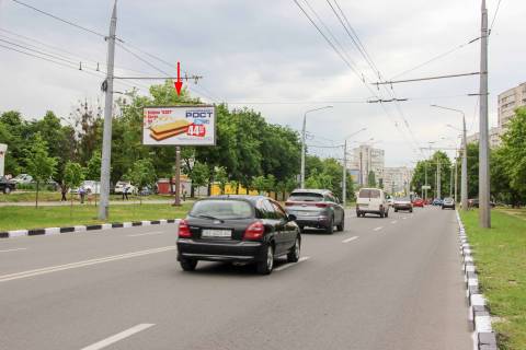Billboard B in Dnipro (Dnipropetrovsk), 3х6  Ahsarova st., 16, z centru Photo 1