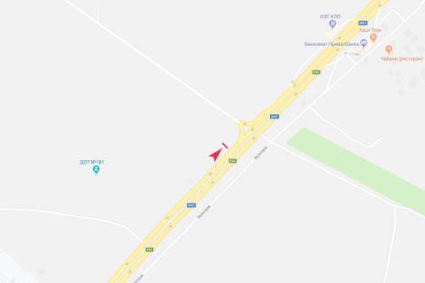 Billboard B in Chabani, 3х6  v'izd u misto z boku Odesi scheme