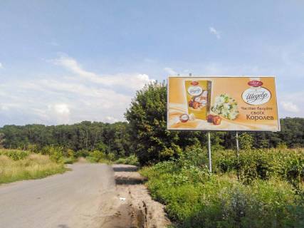 Billboard  in Dniprovske v"ezd v gorod s trassy Photo 1