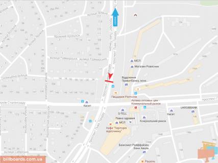 Prismatron, Prism B in Zaporizhzhya L'va Landau pr-t, 12 , iz centra - 54727 scheme