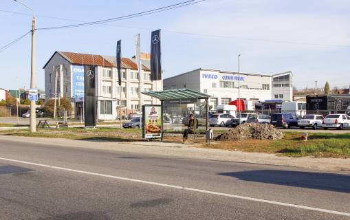 Citylight A in Kharkiv, 1,24х1,84  Meref'ans'ke sose, 13-b (zupinka Rezervna), z centru Photo 1