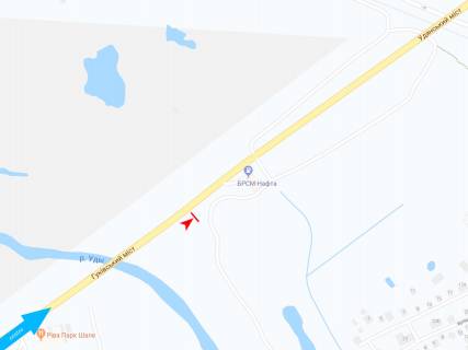 Billboard A in Dnipro (Dnipropetrovsk), 3х6  Poltavs'kij slah st. - Gukivs'kij mist, v centr scheme