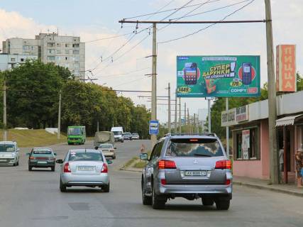 Billboard A in Dnipro (Dnipropetrovsk), 3х6  Gvardijciv-Sironinciv st. (navproti budinku No 47), z centru Photo 1