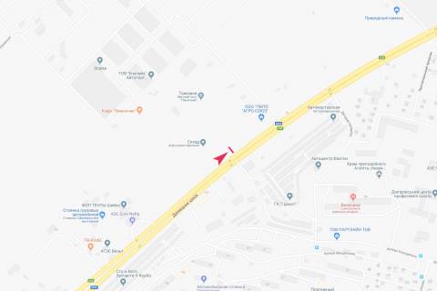 Billboard B in Dnipro (Dnipropetrovsk), 3x6  Donec'ke sose (navproti budinku No 162) (2) scheme