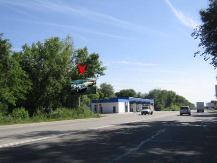 Billboard B in Dnipro (Dnipropetrovsk), 3x6  Krivoriz'ke sose, 17 (AZS "Avias") Photo 1