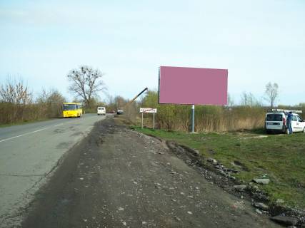 Billboard A in Kvasyliv, 3х6  viizd na trasu Photo 1