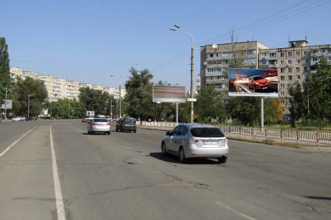 Billboard A in Dnipro (Dnipropetrovsk), 3x6  Geroiv prosp., (cerez dorogu vid budinku No12) Photo 1