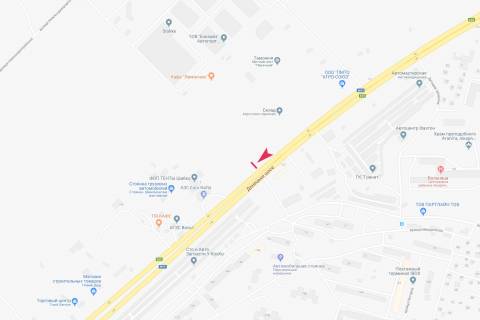 Billboard A in Dnipro (Dnipropetrovsk), 3x6  Donec'ke sose (navproti budinku No 162) (3). Agrosouz scheme