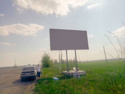 Billboard A in Bratsk (Mykolayiv region), 3х6  na Ludmilivku Photo 1