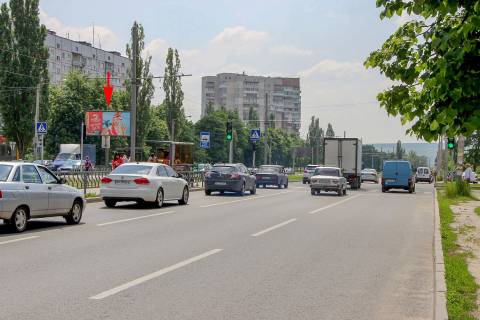 Billboard B in Dnipro (Dnipropetrovsk), 3х6  Peremogi pr-t, 50-B, v centr Photo 1