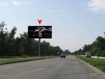 Billboard B in Dnipro (Dnipropetrovsk), 3x6  Ust'-Samars'kij mist,  napramok na Pridniprovs'k Photo 1