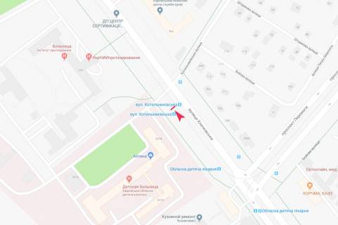 Citylight B in Zaporizhzhya Klockovskaa st., 337v (ostanovka "St. Kotel'nikovskaa") scheme