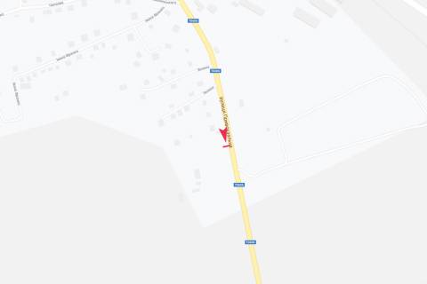 Billboard  in Pogrebishche v'ezd v gorod so storony Adamovki scheme