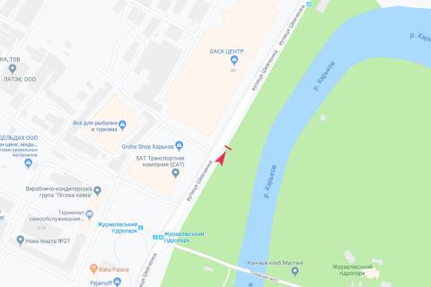 Billboard A in Kharkiv, 3х6  Sevcenka st. (navproti budinku No 327), z centru scheme
