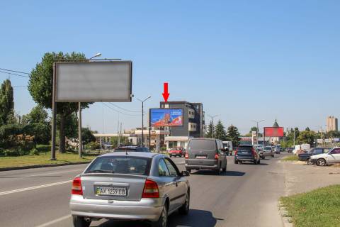 Billboard B in Kharkiv, 3х6  Klockivs'ka st. - Kuznec'kij v'izd, z centru Photo 1