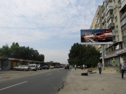 Billboard A in Dnipro (Dnipropetrovsk), 3x6  Velika Diivs'ka st., 45 Photo 1