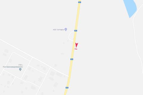 Billboard B in Opishnya, 3х6  viizd u misto u bik p.Dikan'ka (AZS TAT Nafta) scheme