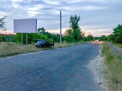 Billboard B in Rubizhne, 3х6  v'ezd v gorod, doroga T-13-02, krug Photo 1