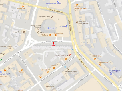 Facade Banners A in Kyiv В. Васильківська,9/2 (комплексне розміщення на всіх 3-х під'їздах) scheme