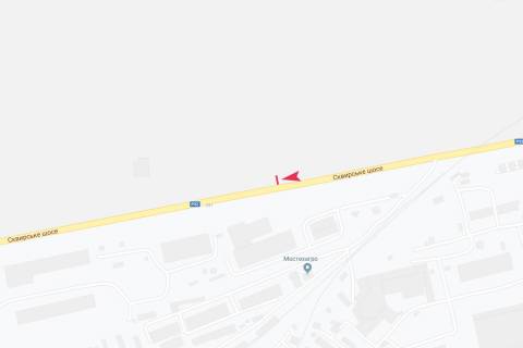 Billboard A in Bila Tserkva v'ezd so storony Skviry scheme