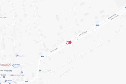 Billboard A in Zaporizhzhya st. Kirova, vyezd na Nikolaevsku trassu scheme