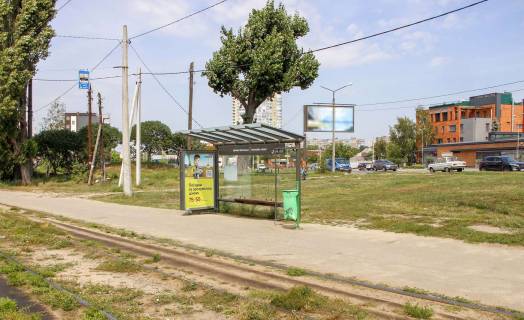 Citylight A in Kharkiv, 1,24х1,84  Klockivs'ka st. - st. Kuznec'ka, 95  (zupinka  st. Kuznec'ka (1)) Photo 1