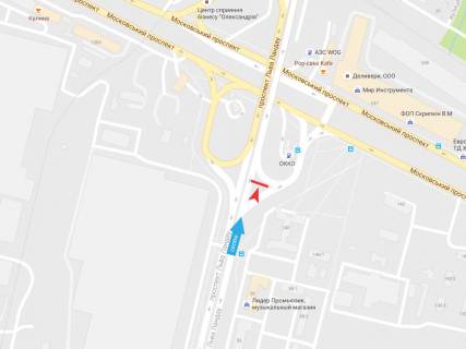 Backlight A in Kharkiv, 6х3  Льва Ландау пр-т + Героїв Харкова пр-т (2) scheme