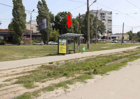 Citylight B in Kharkiv, 1,24х1,84  Klockivs'ka st. - st. Kuznec'ka, 95  (zupinka  st. Kuznec'ka (1)) Photo 1