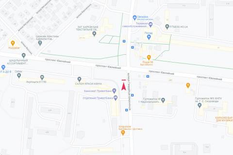 Billboard B in Kharkiv, 3х6  Gvardijciv-Sironinciv st., 15/46 scheme