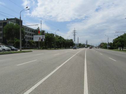 Billboard B in Dnipro (Dnipropetrovsk), 3x6  Naberezna Zavods'ka st., 11 (Ruh transportu z Centru) Photo 1