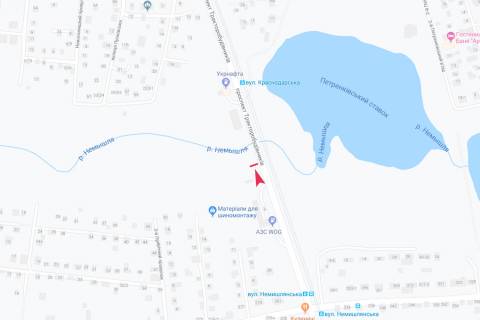 Billboard B in Kharkiv, 3х6  Traktorobudivnikiv pr-t, 2-A, z centru scheme