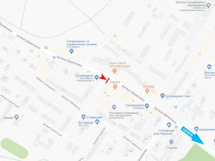 Prismatron, Prism A in Dnipro (Dnipropetrovsk), 3х6  Derev'anka st., 48 - Novoprudna st., v centr - 416816 scheme