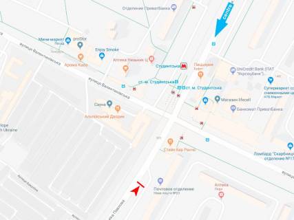 Prismatron, Prism A in Kharkiv, 3х6  Akademika Pavlova st., 134/16, z centru (st.m.Students'ka) - 471280 scheme