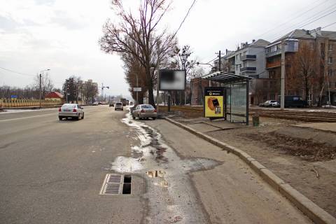 Billboard A in Kharkiv, 1,24х1,84  Poltavs'kij slah st., 190 (Kasubi st., avtobusna) Photo 1