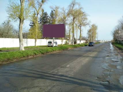 Billboard B in Kvasyliv, 3х6  u bik Zdolbunova Photo 1